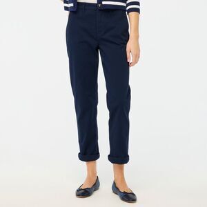 j crew high rise girlfriend chino navy blue size 20 m2
